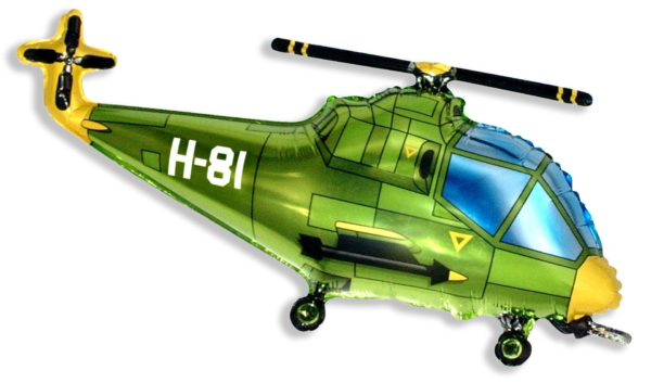 Фигурный шар "Вертолет"
